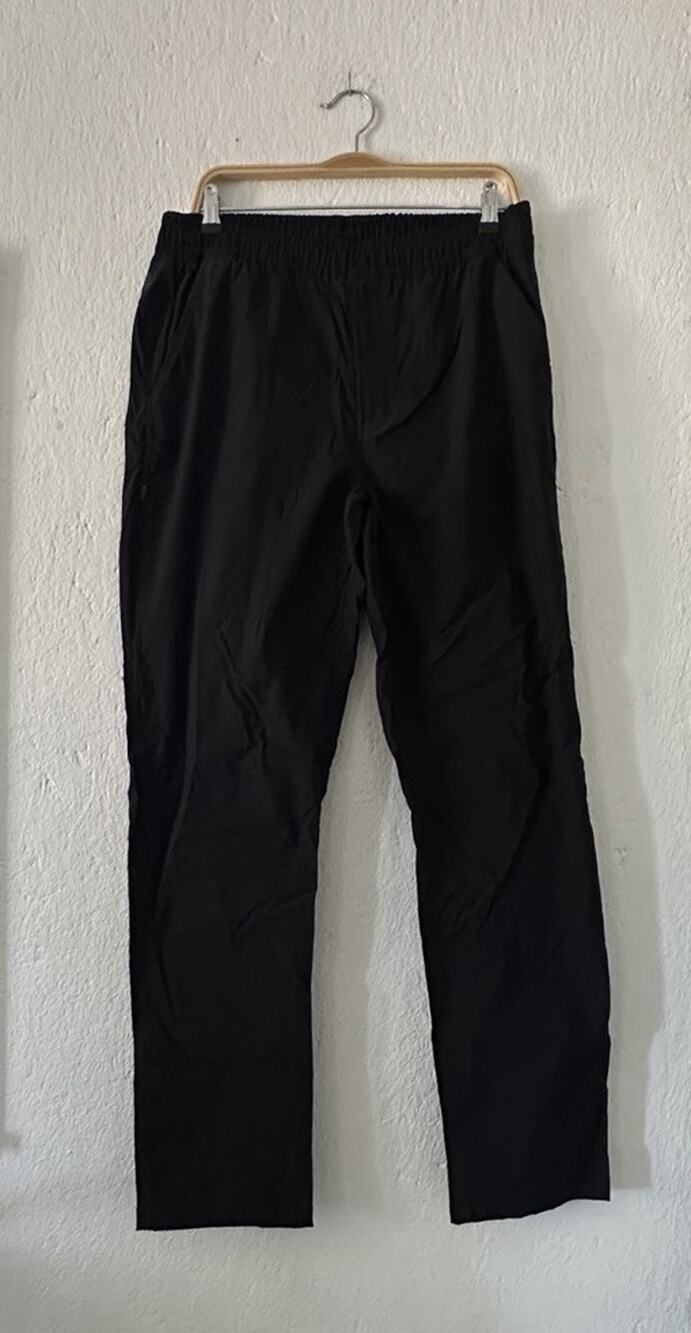 The North Face Men's Medium Long Black Hiking Pants Stretch Drawstring Outdoor